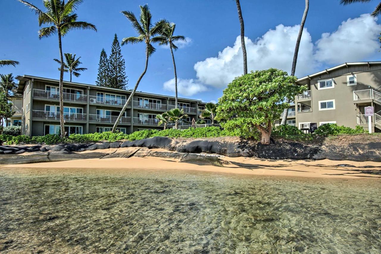 Waipouli Beachfront Condo With Balcony And Ocean Views Капаа Екстериор снимка