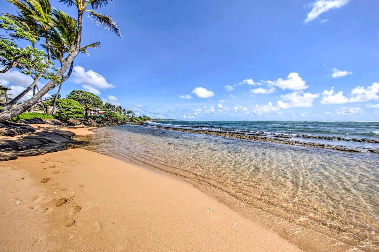 Waipouli Beachfront Condo With Balcony And Ocean Views Капаа Екстериор снимка