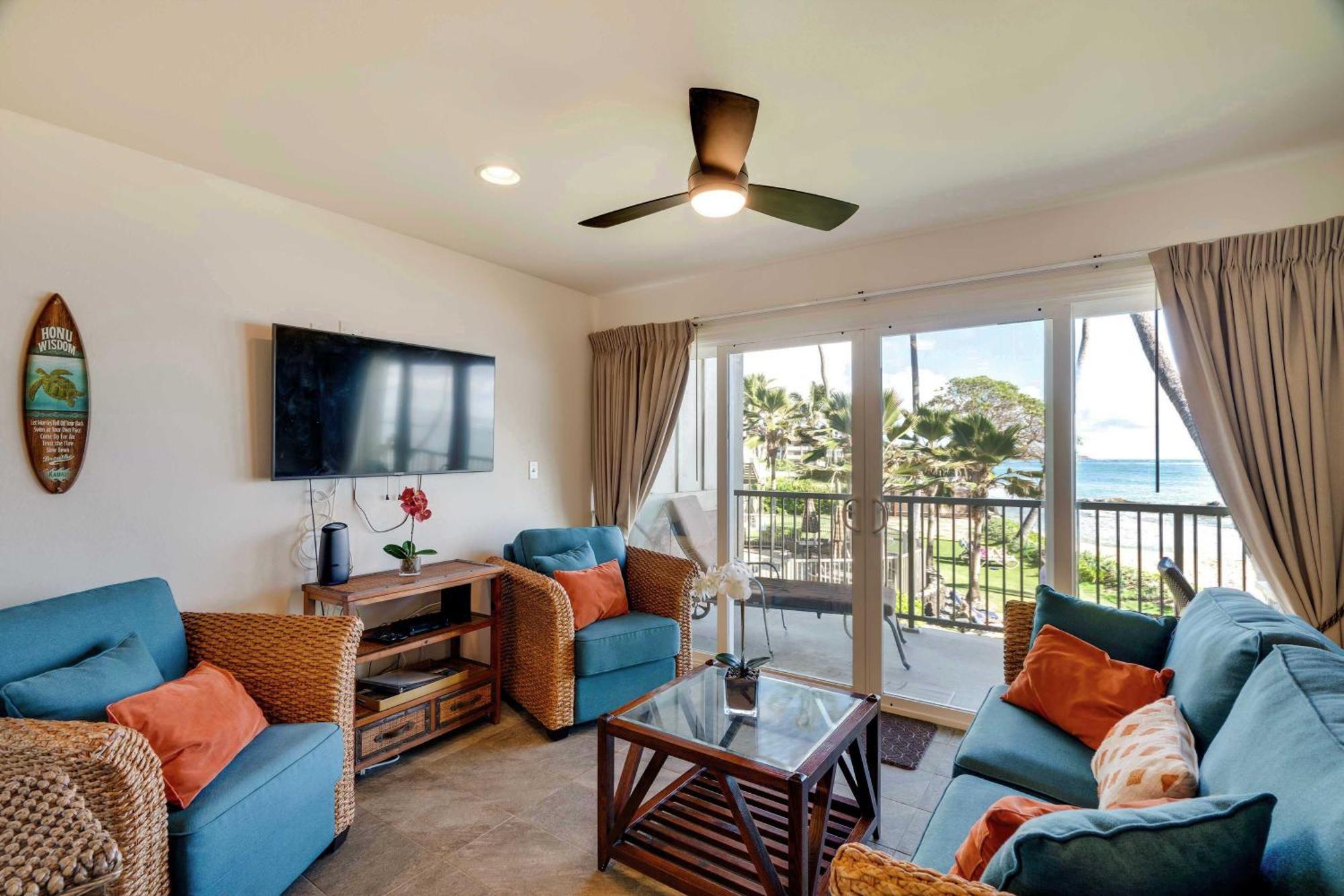 Waipouli Beachfront Condo With Balcony And Ocean Views Капаа Екстериор снимка